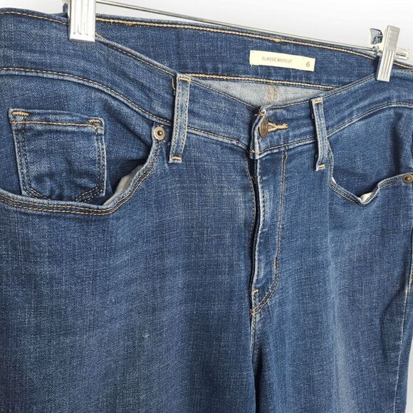 Levi's Classic Bootcut Jeans size 6 - Picture 2 of 8